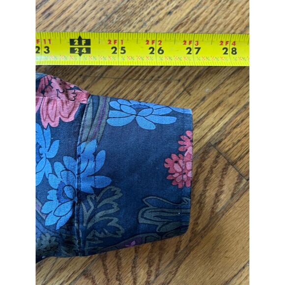 Scotch & Soda Multicolor Floral Long Sleeve Button Up Shirt Top Mens Size Large - Picture 11 of 11